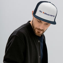 Load image into Gallery viewer, The Bitcoin Swag Trucker Cap
