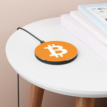 Load image into Gallery viewer, Bitcoin Wireless Charger for iPhone and Android (Made in USA)