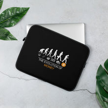 Load image into Gallery viewer, Laptop Sleeve - The Evolution of Money
