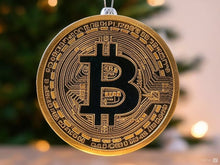 Load image into Gallery viewer, Bitcoin Ceramic Decoration Ornament, (1pc)
