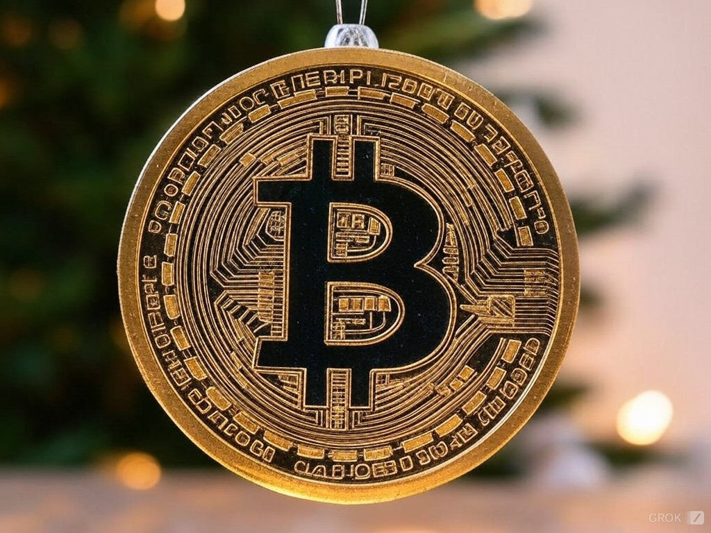 Bitcoin Ceramic Decoration Ornament, (1pc)