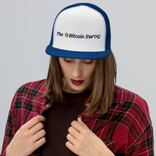 Load image into Gallery viewer, The Bitcoin SWAG Trucker Cap ORIGINAL
